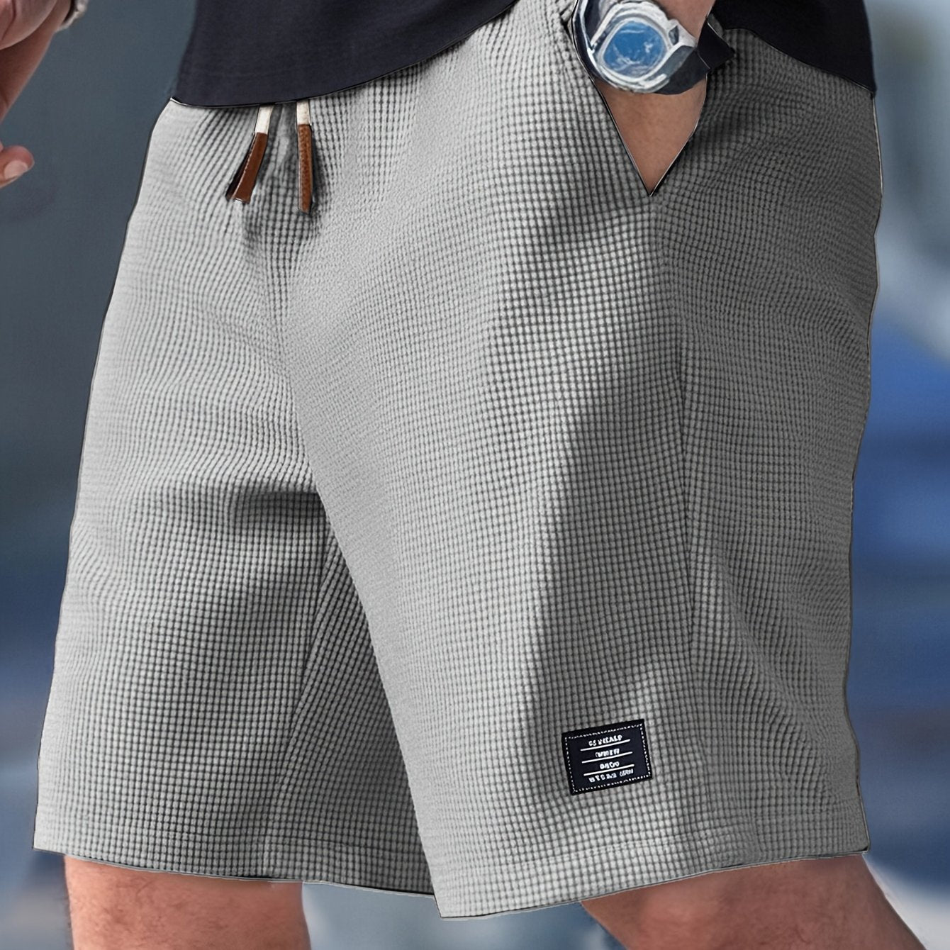 Daniel™ | Waffle Knit Summer Shorts