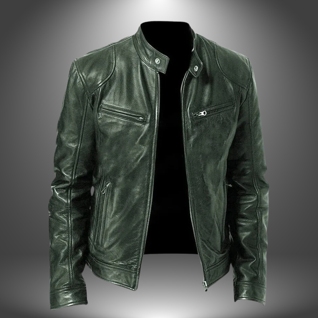 James | Men's Handcrafted Leather Jacket