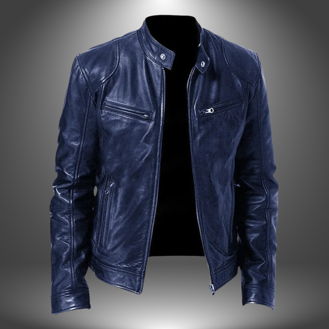 James | Men's Handcrafted Leather Jacket