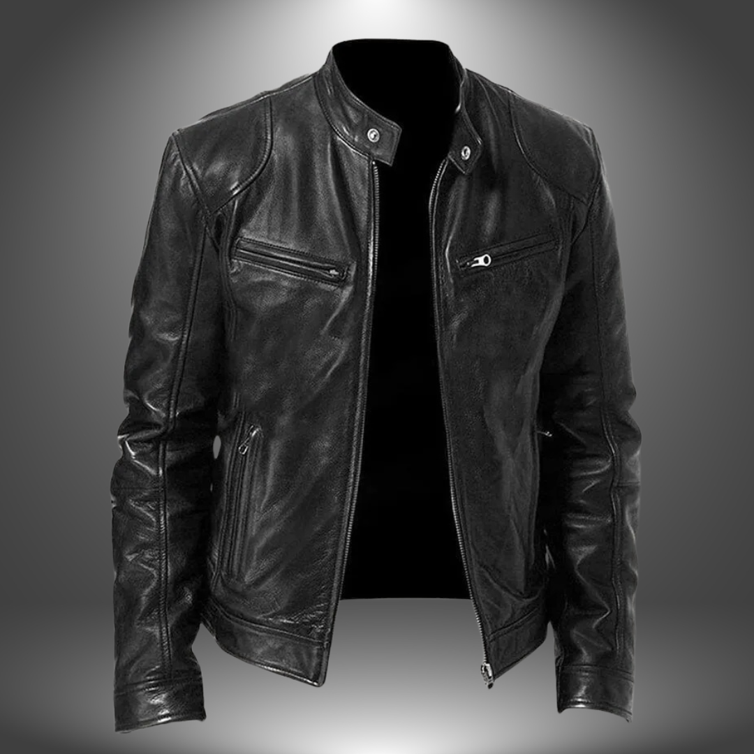 James | Men's Handcrafted Leather Jacket