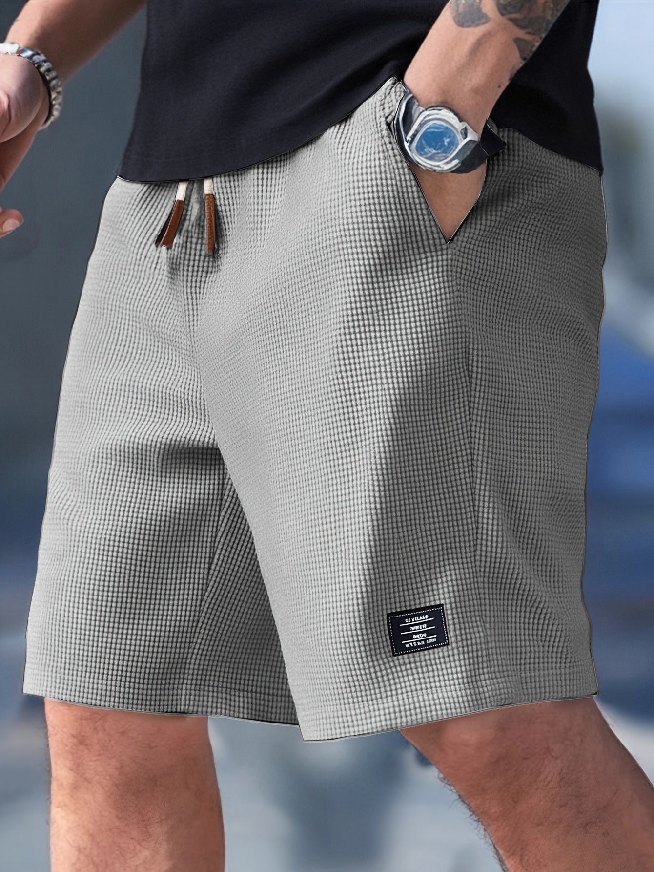 Daniel™ | Waffle Knit Summer Shorts