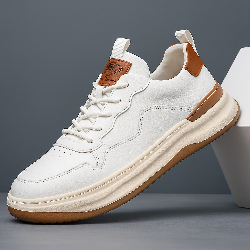 Truewear London™ | Waveform Leather Sneakers