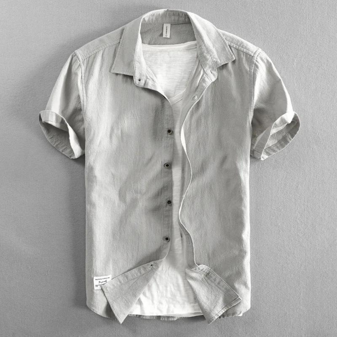 Truewear London™ | Slate Linen Shirt