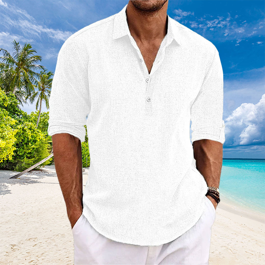 Denia™ Linen Shirt | 1+1 FREE