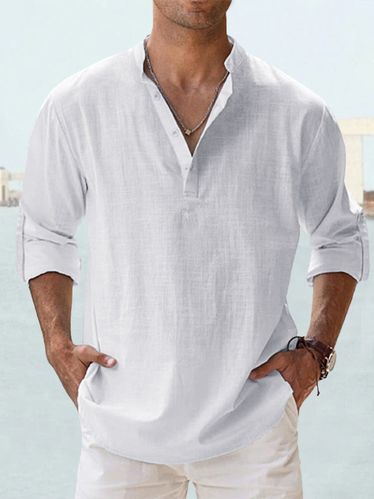 Siena™ | Premium Breathable Linen Shirt