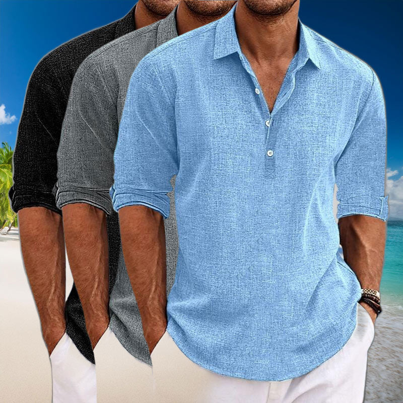 Denia™ Linen Shirt | 1+1 FREE