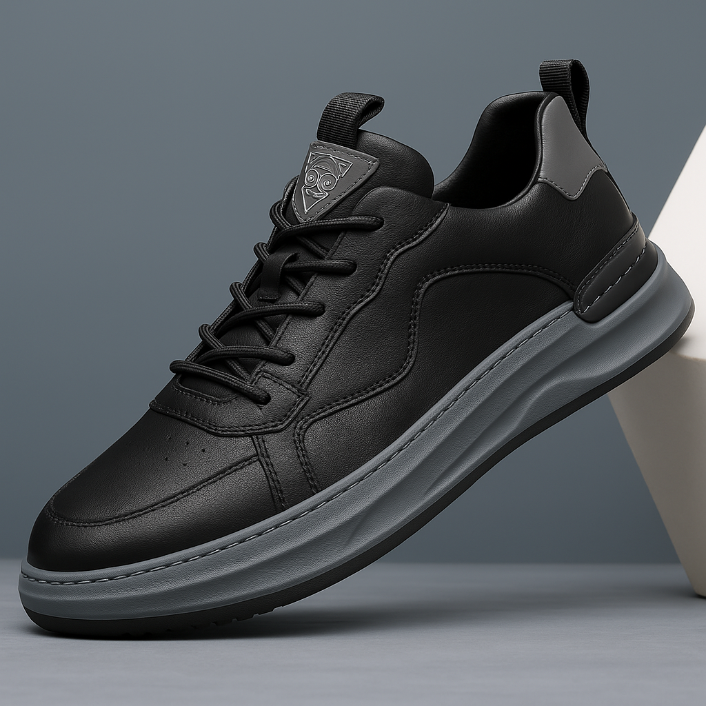 Truewear London™ | Waveform Leather Sneakers