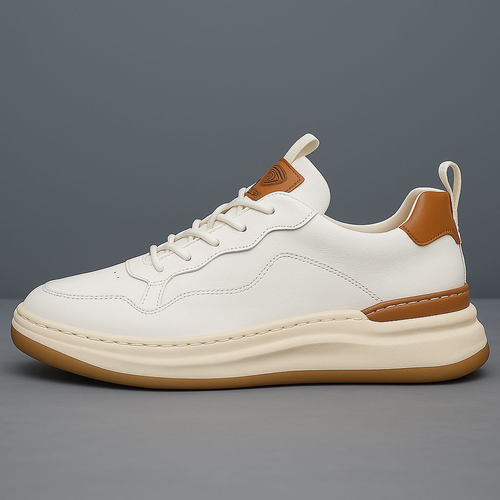 Truewear London™ | Waveform Leather Sneakers
