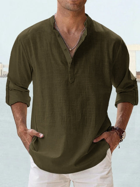 Siena™ | Premium Breathable Linen Shirt
