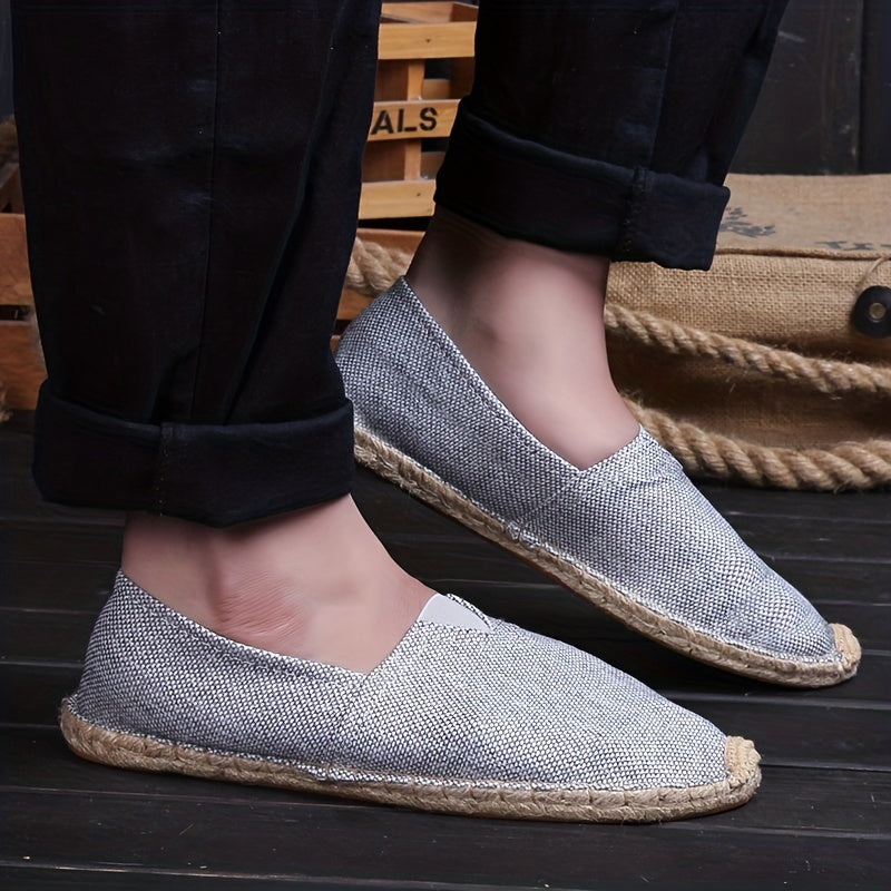 Valerio™ | Elegant Men's Espadrilles