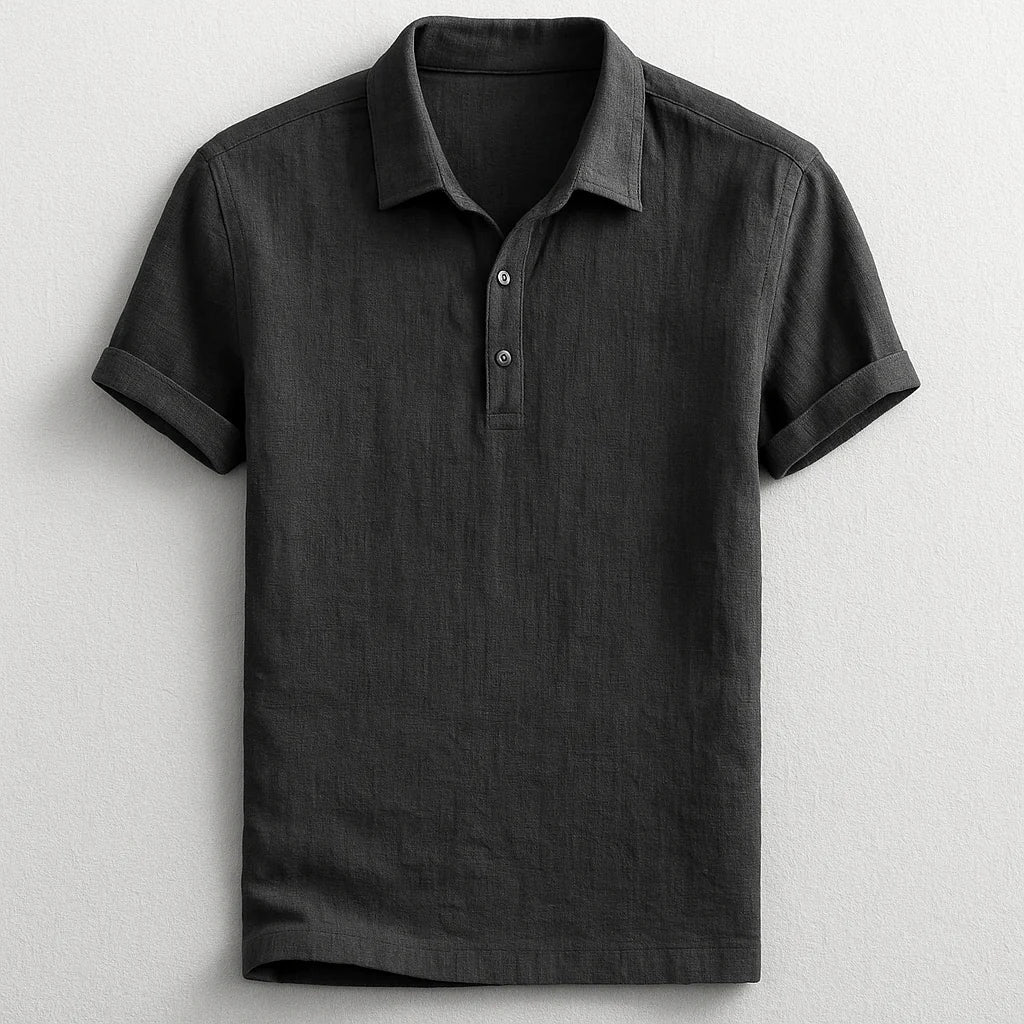 Edward™ | Fashionable Linen Polo Shirt