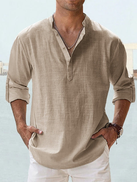 Siena™ | Premium Breathable Linen Shirt