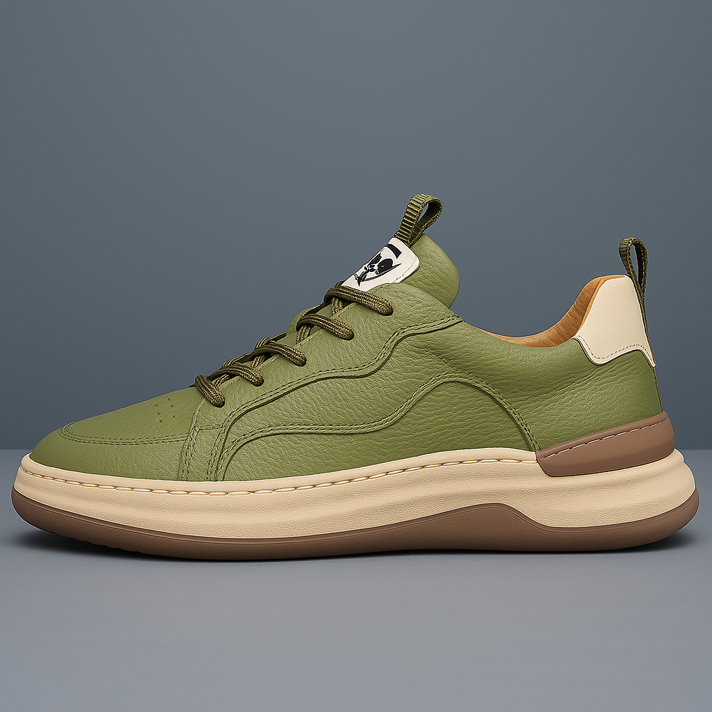 Truewear London™ | Waveform Leather Sneakers