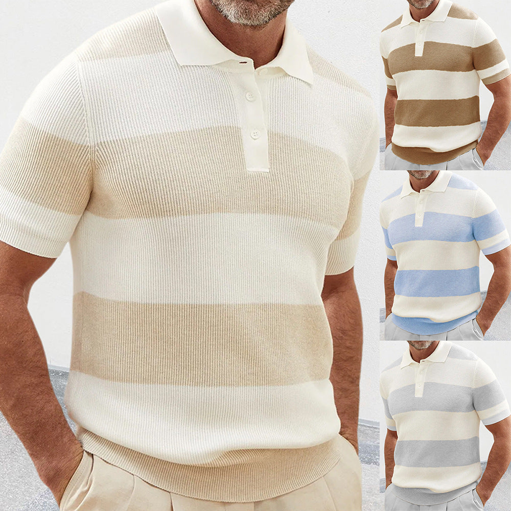Truewear London™ | Striped Resort Polo