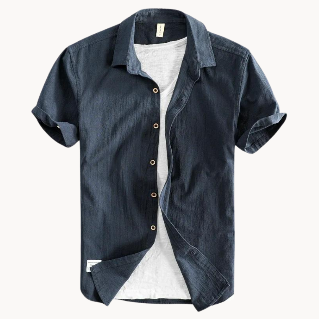 Truewear London™ | Slate Linen Shirt