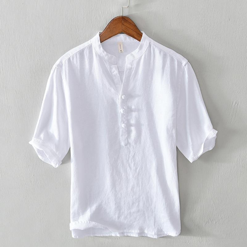 Truewear London™ | Sandstone Linen Shirt