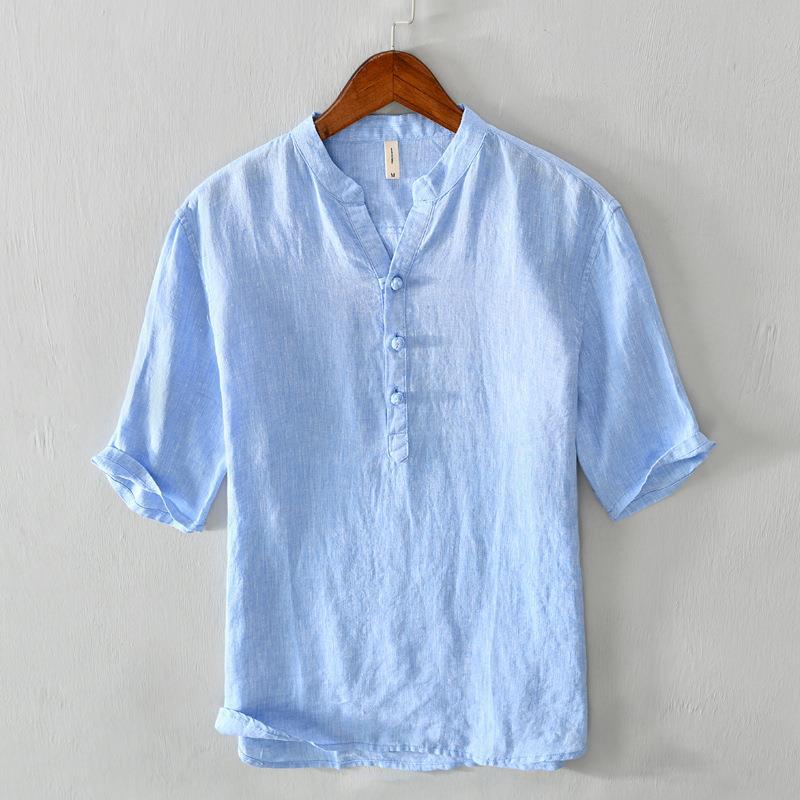 Truewear London™ | Sandstone Linen Shirt