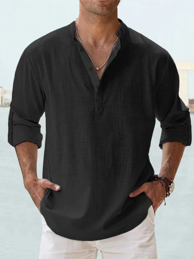 Siena™ | Premium Breathable Linen Shirt
