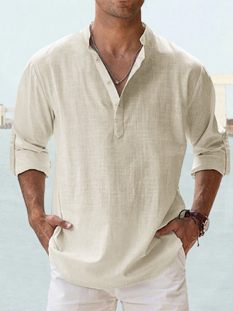 Siena™ | Premium Breathable Linen Shirt