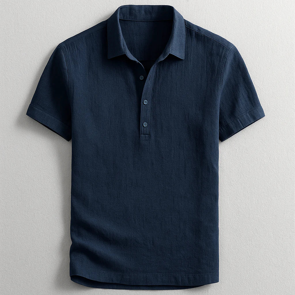 Edward™ | Fashionable Linen Polo Shirt